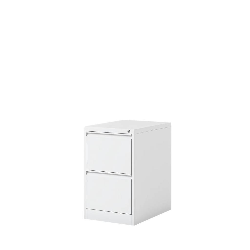 Deyu 2-Drawer Metal Filing Cabinet with Lock – Compact Steel File Organizer for Office