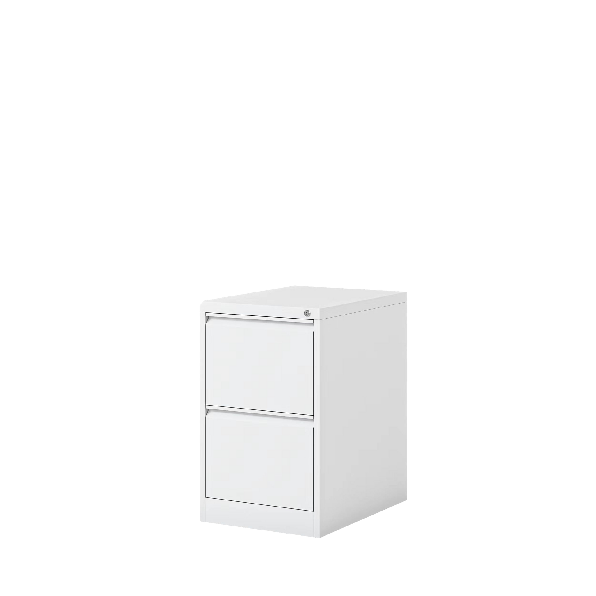 Deyu 2-Drawer Metal Filing Cabinet with Lock – Compact Steel File Organizer for Office