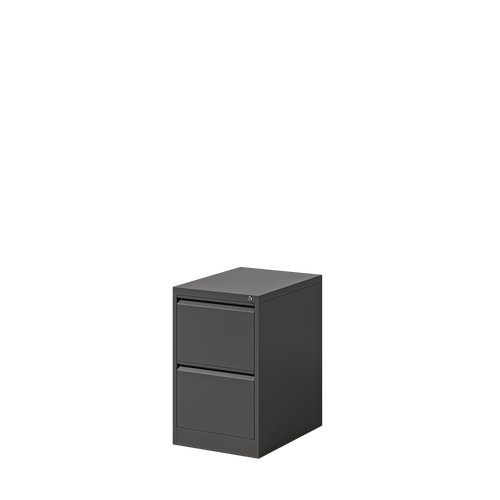 Deyu 2-Drawer Metal Filing Cabinet with Lock – Compact Steel File Organizer for Office